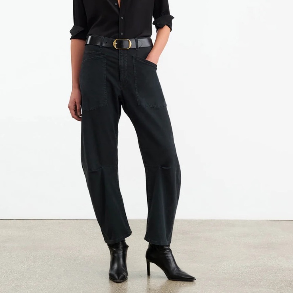 Nili Lotan Shon Pant in Carbon size 10